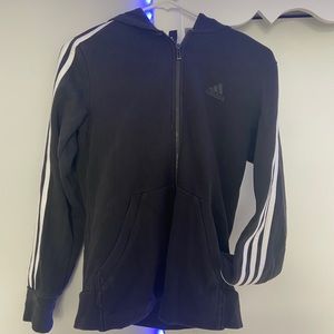 Addias Zip Up- Black - Xs